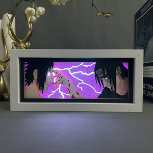 Lampe de nuit LED 3D personnalisée en papier découpé, 16 couleurs changeantes, USB, <span class=keywords><strong>pour</strong></span> commande en gros, idéale <span class=keywords><strong>pour</strong></span> les cadeaux de fêtes, les boutiques et les magasins de détail - Product Image 1