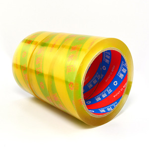 Cinta de Sellado de Cartones Biodegradable, Buena Adhesividad, Cinta Adhesiva Impermeable Bopp para Sellado de Cartones, Mudanzas y Oficina - Product Image 3