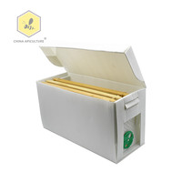 Imkerei-Werkzeuge 5 Rahmen Kunststoff Nucleus Beehive Bee Box für die Bienenzucht