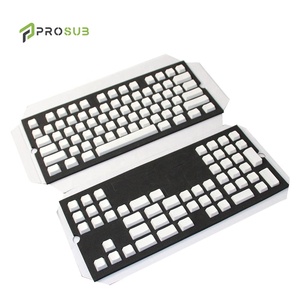 Prosub Diy Keycaps vierges pour sublimation, Keycaps de clavier XDA, Impression personnalisée par sublimation, Keycaps 108 touches - Product Image 1