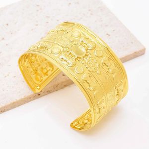 Brazalete de aleación de color dorado y plateado Vintage para mujer y hombre, regalo de fiesta - Product Image 5