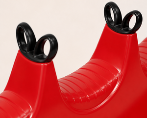 Caballito Mecedor de Tres Asientos de PP, 100cm, Balancín para Niños con Asas para Juego Interior y Exterior OEM - Product Image 5