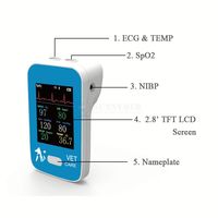 Moniteur vétérinaire SY-AM6200 VET CE ICU CCU Moniteur patient multi-paramètres Moniteur patient vétérinaire