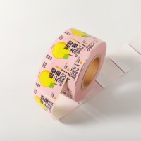 Autocollant personnalisé pour les étiquettes DTF imprimées UV pour gobelets et emballages pour animaux de compagnie avec logos de marque