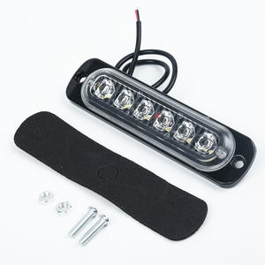 Luces LED de Emergencia para Camiones y Automóviles de <span class=keywords><strong>12</strong></span> V, Luces de Advertencia Estroboscópicas para Motocicletas de 4 LED, Lámpara de Señalización Lateral Intermitente - Product Image 6