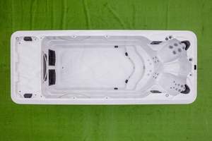 Vente en gros personnalisation piscine spa smart jacussier de fibra para 7 personas coque en fibre de verre enterrée pour la famille - Product Image 6