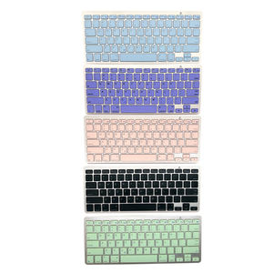 Clavier Bluetooth portable en plastique OEM personnalisé sans fil avec grandes touches jaunes et noires, 78 touches - Product Image 4