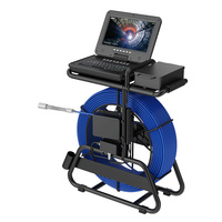 Caméra d'endoscope de plomberie de vidange 100M Caméra d'égout portable à nivellement automatique Caméra d'inspection de tuyau 1080P