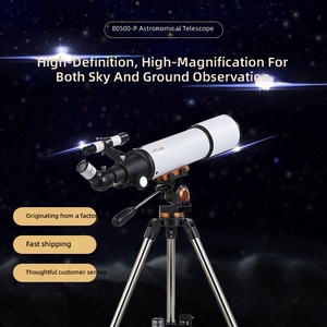Télescope portable F50080M haute puissance avec zoom haute définition rouge ; Modèle professionnel d'observation des étoiles, <span class=keywords><strong>cadeau</strong></span> pour étudiants et adultes - Product Image 3