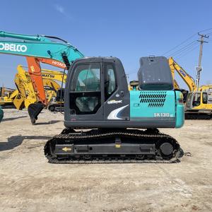 Excavatrice sur chenilles Kobelco SK130 de 13 tonnes en excellent état du Japon Engins de terrassement Moteur Composants du noyau de l'engrenage - Product Image 5
