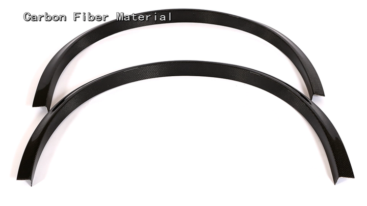 MCARCAR Wheel Arch Fenders For Alfa Romeo Stelvio 2017-2022 - Matte Black Fiberglass