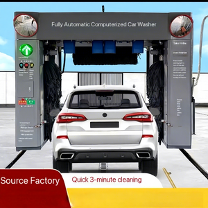 Impianto di lavaggio <span class=keywords><strong>auto</strong></span> automatico a tunnel con portale rotante per grandi stazioni di servizio Yongjian - Product Image 2