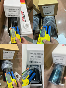 Khối 99% UV <span class=keywords><strong>3m</strong></span> ô tô phim cửa sổ Chất lượng cao cấp loạt tinh thể CR70 mặt trời kiểm soát kính màu trong 60in x 100ft - Product Image 5