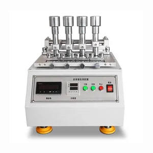 Macchina per prove di usura in pelle Tester per sbiadimento dell'attrito del divano solidità del colore della pelle <span class=keywords><strong>alla</strong></span> macchina per prove di attrito - Product Image 2