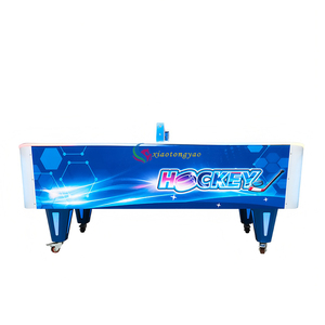 Machine de hockey sur air commerciale personnalisée à 2 joueurs, à monnayeur, surface en métal/fibre de verre/acrylique, 110V/220V, jeu d'arcade sportif pour adultes - Product Image 6