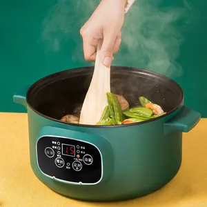 Factory Direct Stainless Steel Electric Multi Cooker Hot Pot Electric Pot Mini Cooking Pots Nonstick Electric Skillet