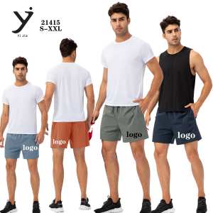 Pantalones Cortos Deportivos para Hombre, Corte Holgado, 5 Pulgadas, Transpirables, con Forro, para Gimnasio, Entrenamiento, Secado Rápido, Verano - Product Image 2