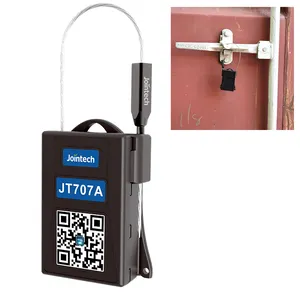 Jointech JT707A Conteneur de vol de cargaison E Seal Cadenas de camion Serrure de sécurité Tracker Gps Système de suivi de voiture Stockage en nuage portable