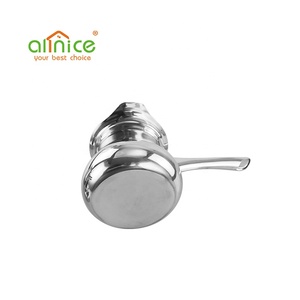 Morden Design Drinkware Stainless Steel <strong>Coffee</strong> Heater Pot Set <strong>Coffee</strong> <strong>Warmer</strong> Set with Lid and Long Handle - Product Image 5