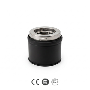<span class=keywords><strong>Tuyau</strong></span> de cheminée en acier inoxydable <span class=keywords><strong>à</strong></span> double paroi <span class=keywords><strong>isolé</strong></span>, 80 mm de longueur, noir, <span class=keywords><strong>pour</strong></span> <span class=keywords><strong>poêle</strong></span> <span class=keywords><strong>à</strong></span> granulés de <span class=keywords><strong>bois</strong></span> - Product Image 2