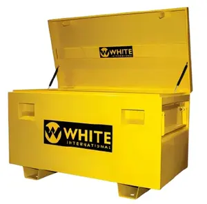 中国粉末涂料黄钢重型工具箱作业现场工具箱带手柄组织器