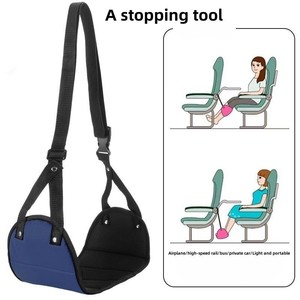 Travel Hanging Footstool with Adjustable Straps Multifunctional Portable <b>Hammock</b> Footrest for Home Office Outdoor - Product Image 6
