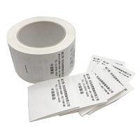 Étiquettes de lavage de luxe pour vêtements, couvre-canapé, rideaux et oreillers, personnalisées, vente en gros d'usine