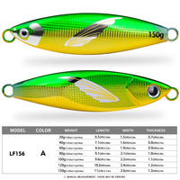 Leurre de pêche en métal avec motif d'aile 3D imprimé au laser holographique, double anneaux fendus, pour eau salée, pêche en haute mer/à partir du bateau