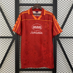 Maßgefertigter 05-92 Roma Nr. 10 Totti Retro Herren Fußballtrikot 100% Polyester Wärmeübertragungsdruck Dehnbar Atmungsaktiv - Product Image 6