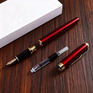 Multicolor High Quality Metal Fountain <b>Pen</b> with logo Writing Diameter 0.5 mm Luxury Fountain <b>Pen</b> Suitable for Corporate Gifts - Product Image 4