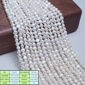 Freshwater Pearl 5-6mm 4A 4A+ Baroque Wholesale Zhuji Pearl Natural Pearl - Product Image 4