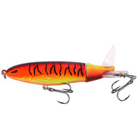 Leurre de pêche flottant en plastique ABS rigide 10CM-13.5G, leurre crayon pour pêche en surface, leurre crayon pour brochet