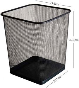 ถังขยะทรงสี่เหลี่ยมเคลือบผงโลหะ - Product Image 2