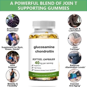 Marque privée <span class=keywords><strong>Glucosamine</strong></span> Chondroïtine Capsule MSM Supplément articulaire <span class=keywords><strong>Glucosamine</strong></span> Chondroïtine MSM Capsules Softgel - Product Image 2