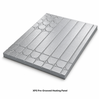 Panneau isolant pour chauffage par le sol pré-creux Lantuo XPS avec faible accumulation pour tuyaux de chauffage de 16/20 mm