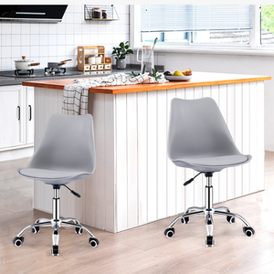 Tabourets <span class=keywords><strong>de</strong></span> <span class=keywords><strong>bar</strong></span> réglables en forme <span class=keywords><strong>de</strong></span> tulipe rotative, pivotants, petits, design <span class=keywords><strong>scandinave</strong></span> moderne, pour salle à manger, hôtel, <span class=keywords><strong>chaise</strong></span> <span class=keywords><strong>de</strong></span> bureau informatique - Product Image 6