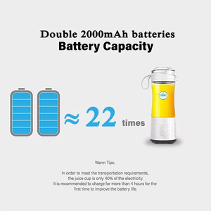 Confezione personalizzata frullatore ministable 380ml frullato Beauty frullatore spremiagrumi 6 lame 3 in 1 macchina da caffè sportiva - Product Image 6