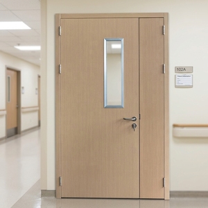 Puerta de Acero para Habitación de Pacientes de Hospital, con Certificación CE ISO, Grado Hospitalario, Fácil de Limpiar, para Clínicas y Salas de Hospitalización - Product Image 1