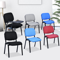 Chaises de réunion économiques pour bureau à domicile, empilables, pour formation, réception et conférence