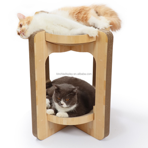 Papan garuk kucing klasik mewah, papan Sisal dan bahan kertas Lounge Bed kucing gores <span class=keywords><strong>Post</strong></span> dan rumah - Product Image 4