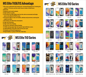 MS Elite tto Series หน้าจอสัมผัส LCD โทรศัพท์มือถือแบรนด์ที่แตกต่างกันการแสดงผลบนหน้าจอคอมโบ - Product Image 5