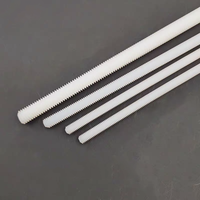 Nylon Plastic Full Thread Rod 1m Long M8 M10 M12 M16 M18 M20, Fully Threaded Screw Bar Stud Bolt