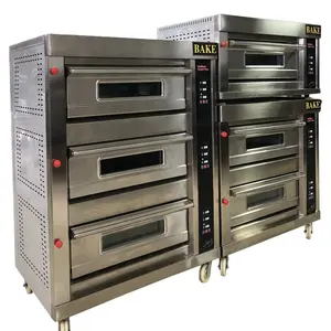 Electric pizza deck oven for sale stainless steel commercial pizza deck oven for sale