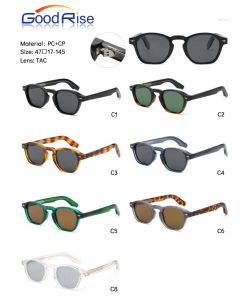 Sẵn Sàng Để Tàu Cp Vòng Nhỏ Khung Phân Cực Kính Mát Acetate Thay Thế Thấp Moq Nhà Máy Cung Cấp - Product Image 2