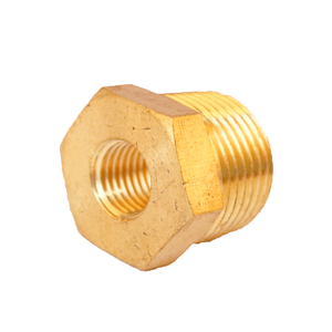 Componentes Personalizados YOD, Adaptador Macho <span class=keywords><strong>de</strong></span> Latón <span class=keywords><strong>de</strong></span> Alta Presión Mecanizado por CNC <span class=keywords><strong>de</strong></span> Precisión, Conector Roscado <span class=keywords><strong>de</strong></span> 1/2 Pulgada para Agua y <span class=keywords><strong>Gas</strong></span> - Product Image 4