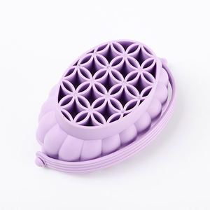 Hot Selling Silicone Makeup Brush Cleaning Bowl with Storage Rack and Drying <b>Tool</b> Set Organizer - Product Image 3