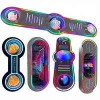 Fumashi 3D Infinite Starry Sky RGB Multicolore LED Lumière 180x60cm Portable Télécommandé Étanche KTV Bar Dance Hall