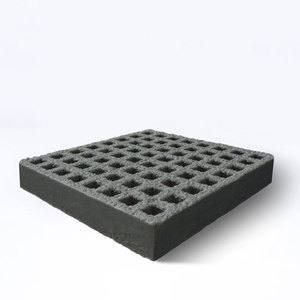 Grilles de revêtement de sol pour bétail Caillebotis en fibre de verre pour gouttières Caillebotis ignifugé - Product Image 2