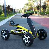 Kart de Carreras de 10 Pulgadas en Oferta para Niños de 4 a 12 Años, Kart a Pedales con Música y Luces