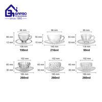 Gobelet en verre classique coloré, ensemble de 3 pièces, modèles spéciaux, vente en gros, blanc haute, gobelet en verre, couleur unie, café, thé, tasses à boire